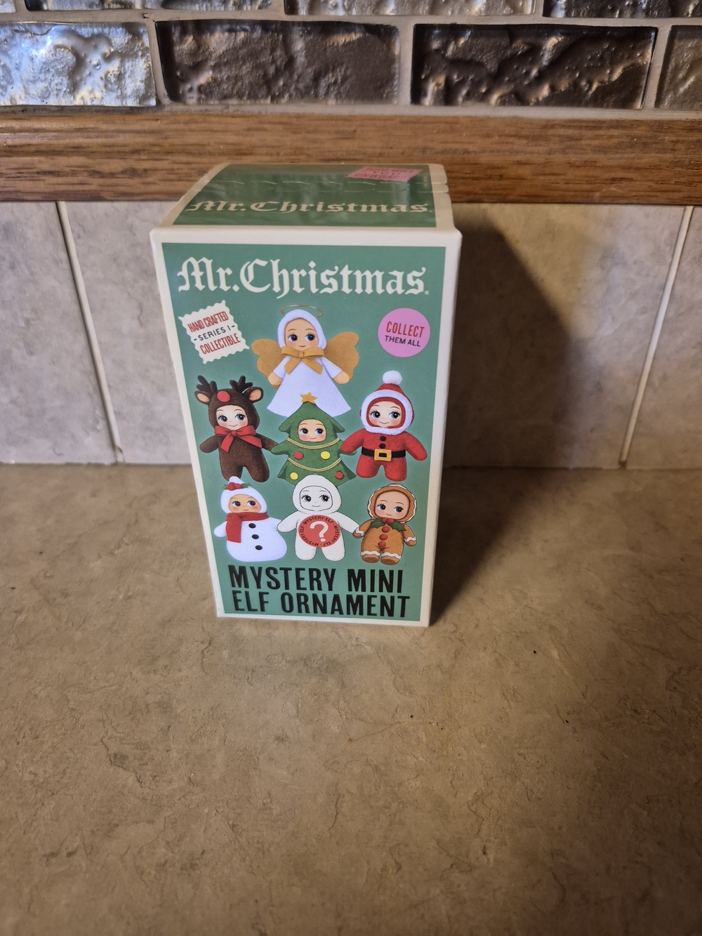 Mr. Christmas Mystery Mini Elf Ornament "VIRAL"